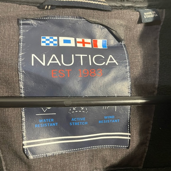 Nautica Light Jacket Black and Grey - Picture 9 of 9